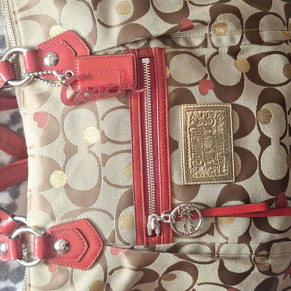 Coach Poppy Secret Admirer Tote - Picture 2 of 10
